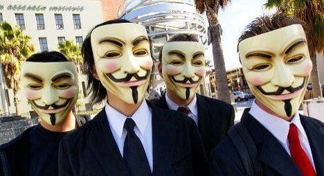 Swiss data hacked in 'Anonymous' attack