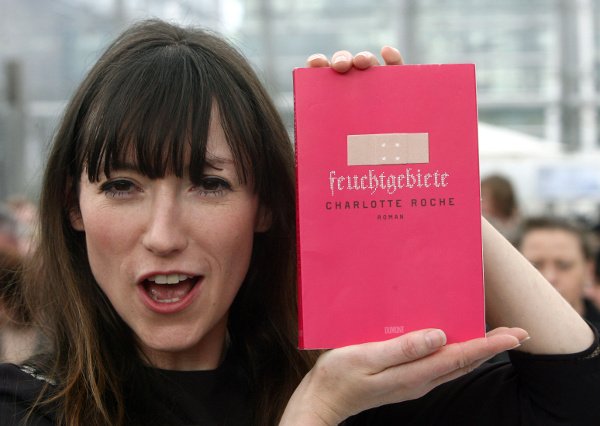 Charlotte Roche<br>Roche is the youngest novelist on the list, but at just 33 she has written one of the frankest accounts of female sexuality and erotic discovery to have ever emerged from Germany: <i>Wetlands.</i> The novel became a worldwide bestseller in 2008.Photo: DPA