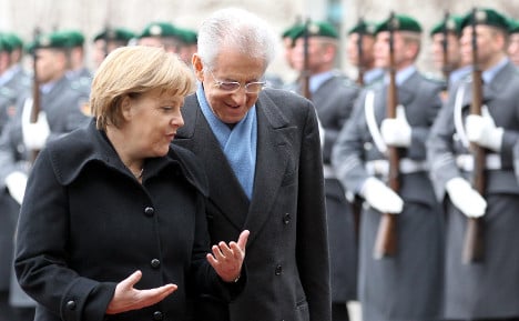 Merkel praises Italian economic reforms