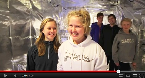 Prankster wraps girls’ dorm room in tinfoil