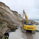 Search for girl trapped in landslide called off