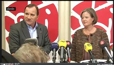 Löfven 'proud and happy' to take party's top job
