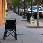 Wheelchair-bound shoplifters flee on foot