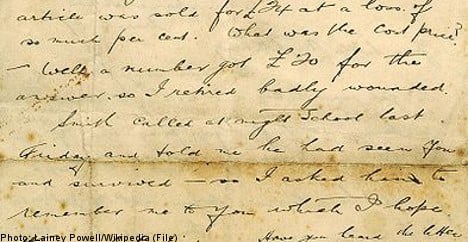 150-year-old love letter found in Swedish field