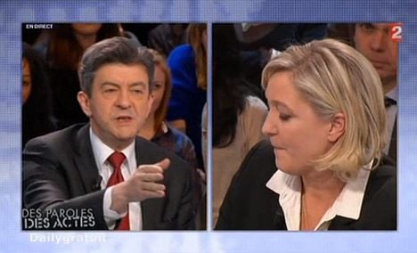 Le Pen refuses to debate with far-left candidate