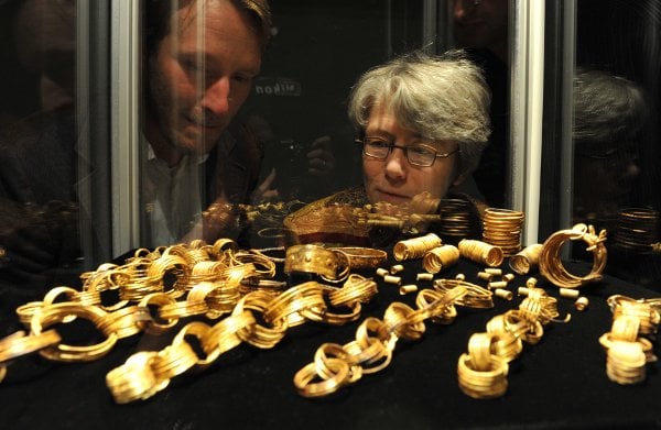 The gold has aroused interest among researchers and the public alike.Photo: DPA