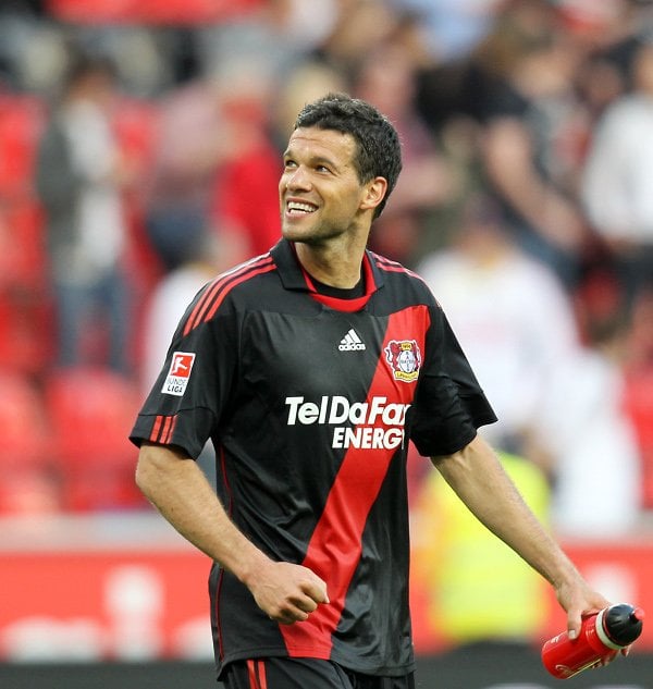 Michael Ballack<br>Bayer Leverkusen player and ex-Germany national team captain Ballack is one of Germany’s favourite footballers – and objects of lust. Standing at a manly 1.82 metres in his socks, the 35-year-old is also a dad of three.  Photo: DPA