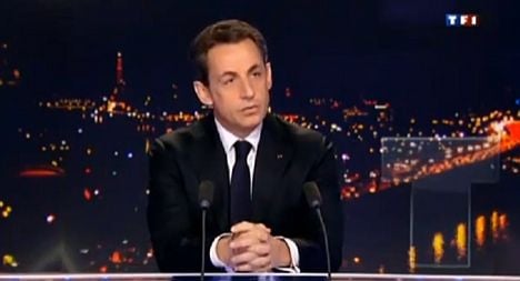 Sarkozy launches his re-election bid