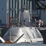 Controversial Israeli sub surfaces in Kiel