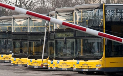 Strike paralyses Berlin's public transport