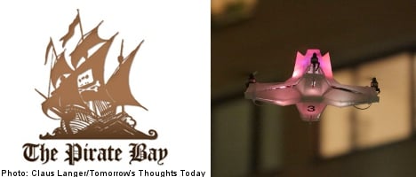 Pirate Bay to launch fleet of 'aerial server drones'