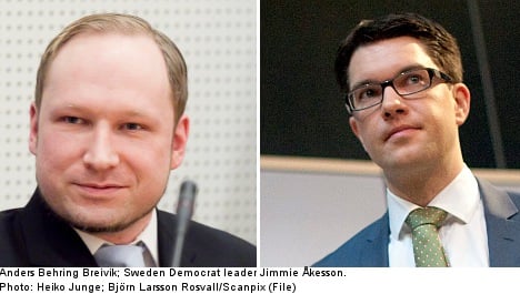 Sweden Democrats ‘unchanged’ in wake of Breivik terror: expert