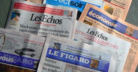 Papers argue over Hollande and Sarkozy's economic policies as election nears