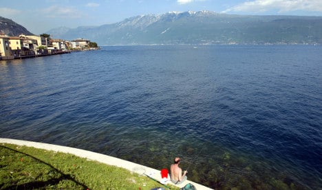 Fears for three missing Germans on Lake Garda