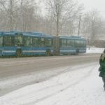Spring snowfalls cause transport turmoil