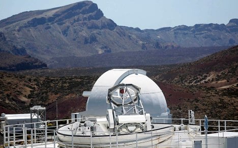 Germans open monster telescope on Tenerife