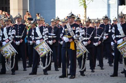 Stockholm celebrates Loreen<br>The Swedish Royal Army Band played their tribute to "Euphoria".