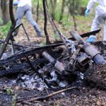 Wooden plane crashes, burns, kills four