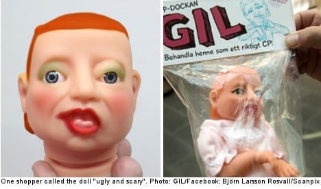 'Retard doll' shocks Swedish shoppers