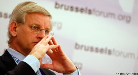 ‘Bildt bugged in Russia opposition meet-up’