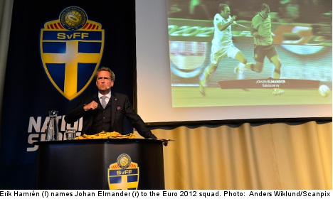 Hamrén unveils Sweden's Euro 2012 line-up