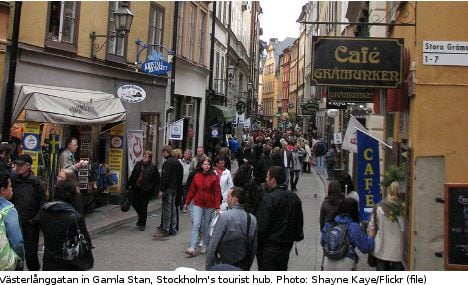 Nine of ten tourists 'happy' with Sweden