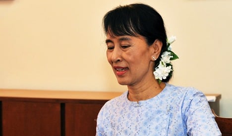 Aung San Suu Kyi to hold Oslo Nobel speech