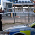 Armed thieves in dramatic ferry robbery