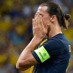 Zlatan vents anger during Euro 2012 defeat