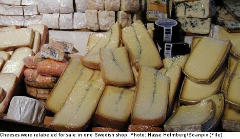 Swedish shops ‘re-label and sell’ old food: report