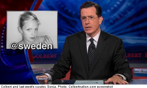 Sweden to reveal Colbert Twitter news ‘next week’