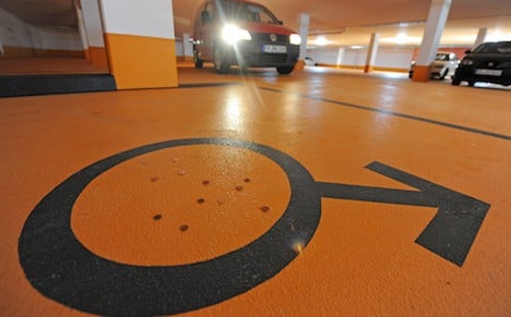 Mayor designates parking spaces for men
