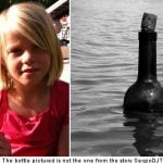 Swedish girl’s message in a bottle gets reply
