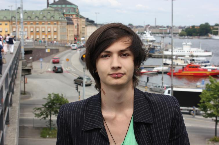 Gabriel, 16<br>Gotta go to Metal Town in Gothenburg. You don't get many opportunities to hear metal otherwise.