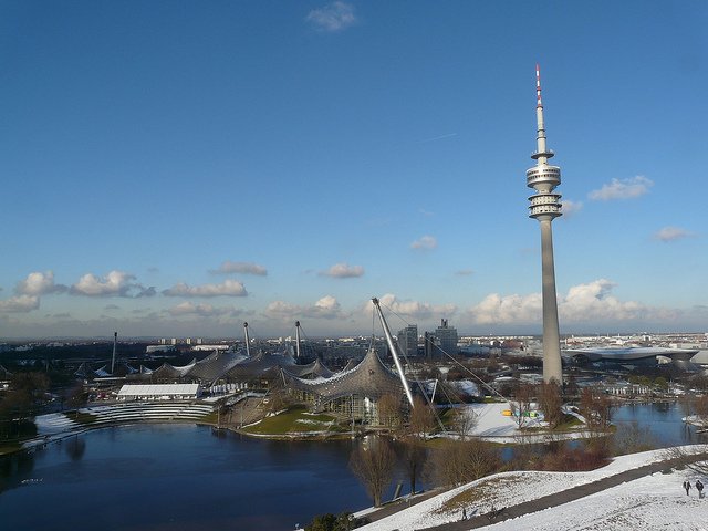 9. Munich, Germany<br>A more modern area of Munich. Pictured is the Olympia which was constructed for the 1972 Olympics.Photo: sanfamedia.com/Flickr (file)
