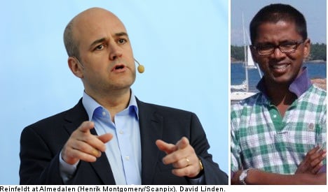Was Reinfeldt’s ‘boring’ speech the ‘best’ so far?