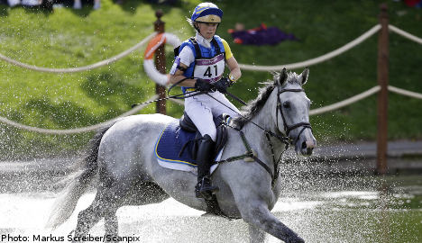 Algotsson Ostholt claims Sweden's first medal