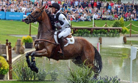 Germans take double gold in eventing