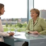 Merkel ties own political future to Europe