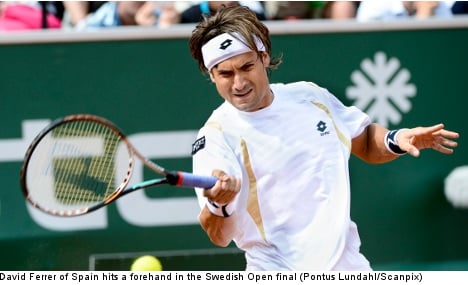 Spain's Ferrer claims Swedish Open title