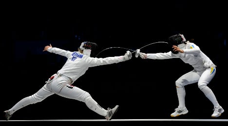 First German medal: a contested fencing silver