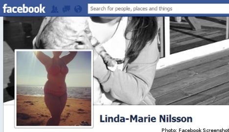 Swedish bikini girl's buxom body goes viral