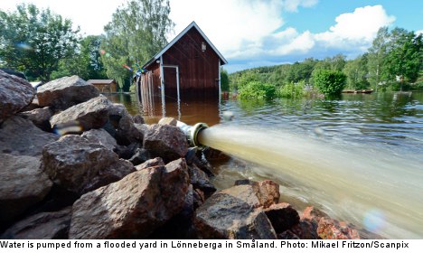 Flood-hit Swedish towns brace for more rain