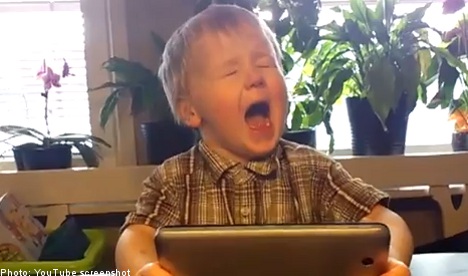 3-year-old Swede sings to YouTube stardom