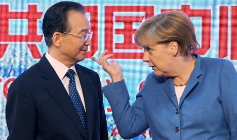 Merkel to court Chinese help for euro crisis