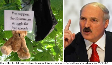 Belarus sacks foreign minister after teddy drop
