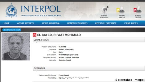 Former ‘Swede of the Year’ wanted by Interpol
