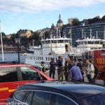 Three hurt as Stockholm ferry rams quay