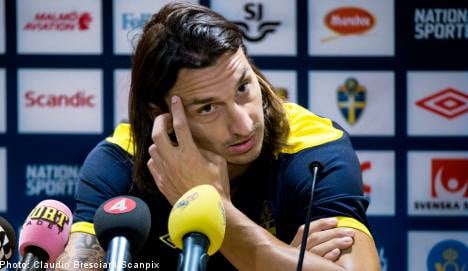 Zlatan ruled out of playing Brazil friendly