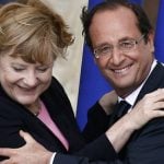 Greece’s fate ‘hangs on Merkel-Hollande meet’